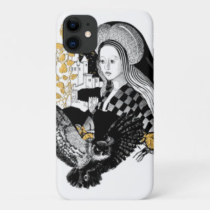 Dame en Nachtuil iPhone 11 Hoesje