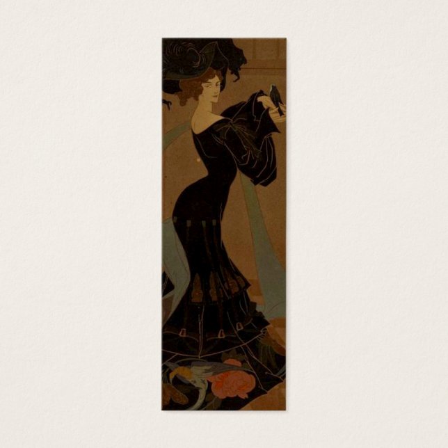 Dame en noir (Devant)