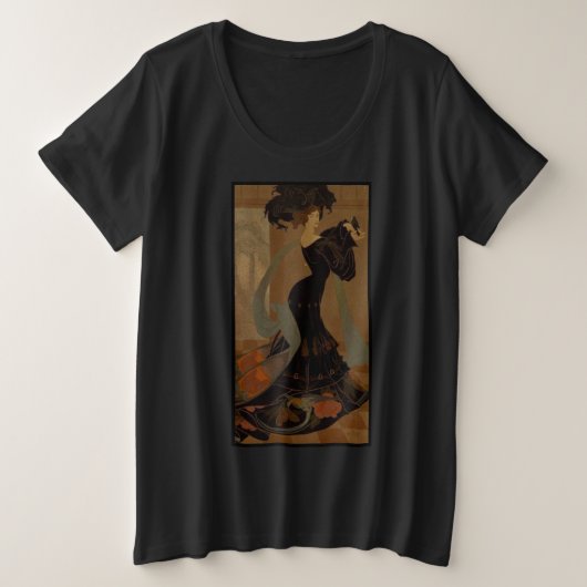 Dame en noir (Design devant)