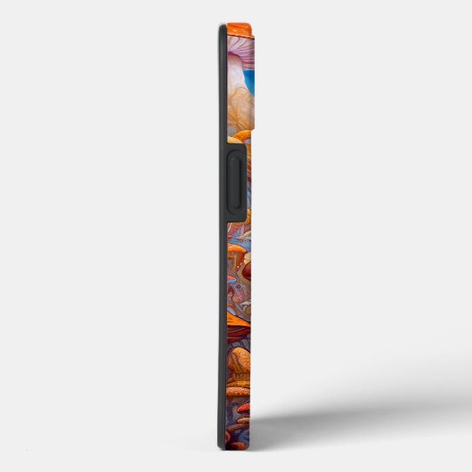 Dame en paddenstoelen Surreal Fantasy Art Case-Mate iPhone Case (Achterkant / Rechts)