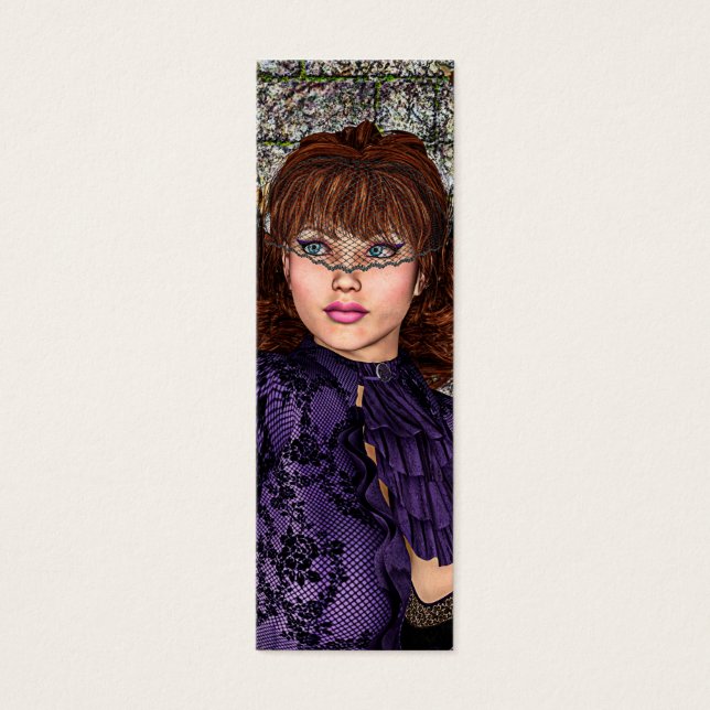 Dame en violet (Devant)