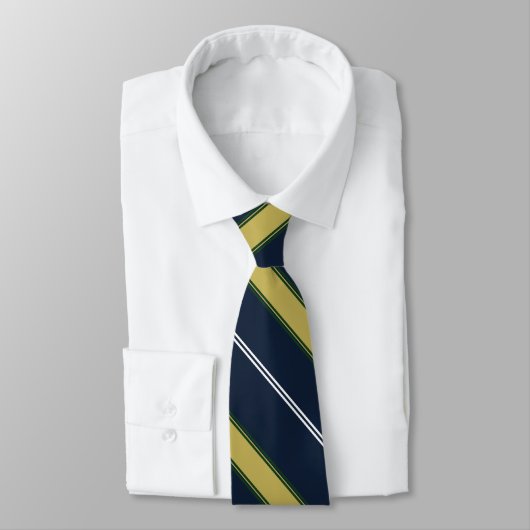 Dame Erin of Eire II University Stripe Stropdas (Gebonden)
