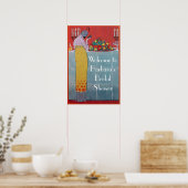 DAME ET FRUITS TABLE SET ART DÉCO MARIAGE SHOWER (Cuisine)