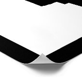 Dame et une porte - impression noir (Coin)