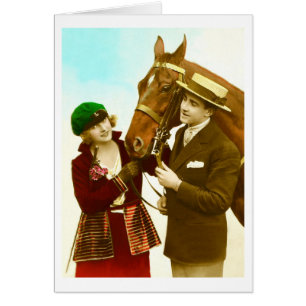 Dame, gent en paard