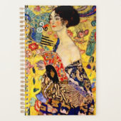 Dame Gustav Klimt avec ventilateur (Devant)