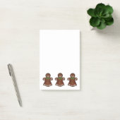Dame Holiday Kerstkoekje Baken Post-it® Notes (Kantoor)