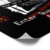 Dame in het Poster van Lazaretto (Hoek)