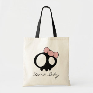 Dame in het zwart tote bag