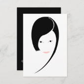 dame kaart (Voorkant / Achterkant)