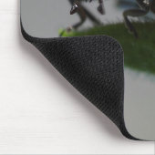 Dame, maar aan de rand van leder muismat (Hoek)