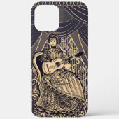 Dame met gitaar Case-Mate iPhone case (Achterkant)