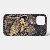 Dame met gitaar Case-Mate iPhone case (Achterkant (horizontaal))