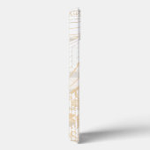 dame met gitaar Case-Mate iPhone case (Achterkant / Rechts)