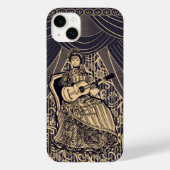 Dame met gitaar Case-Mate iPhone case (Achterkant)