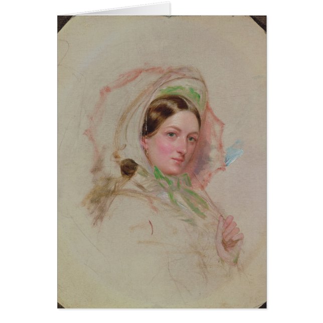Dame met Parasol (Voorkant)