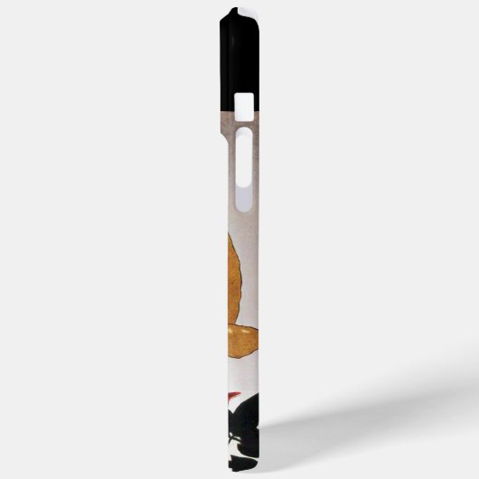 DAME MET RODE ROOS Case-Mate iPhone CASE (Achterkant / Links)