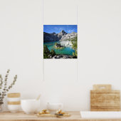 Dame met schildpad op het Boven-meer - John Muir T Poster (Keuken)