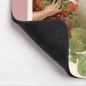 Dame met Shamrocks Muismat (Hoek)