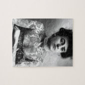 Dame met tatoeage - Vrouw met Tattoos -  Legpuzzel (Horizontaal)