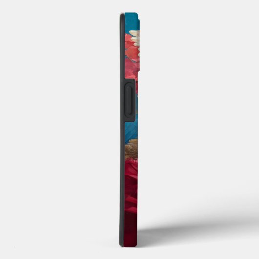 Dame met Uil Fantasy Art Case-Mate iPhone Case (Achterkant / Rechts)