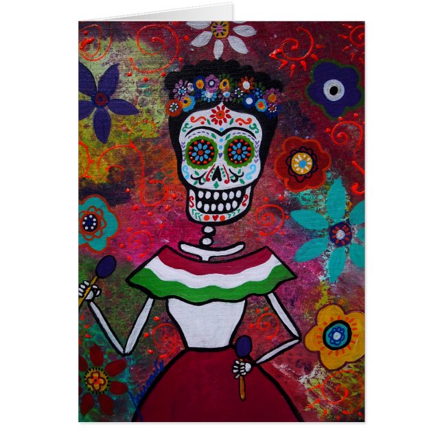 DAME MEXICAINE CARD (Devant)