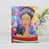 DAME MEXICAINE ET SES INVITATIONS DE CAT (Debout devant)