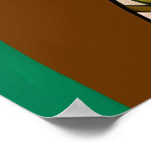 Dame moderne Art déco avec ventilateur (Coin)