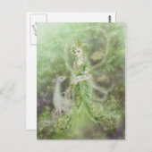 Dame of Compassion Briefkaart (Voorkant / Achterkant)