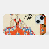 DAME ORANGE CRÉATRICE DE COSTUMES DE MODE MONOGRAM (Verso Horizontal)