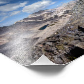 Dame over zeldzame meren - John Muir Trail Foto Afdruk (Hoek)