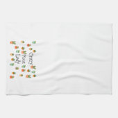 "Dame Plante folle" Serviette de cuisine Cactus (Horizontal)