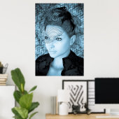  dame poster (Thuiskantoor)