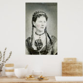 dame poster (Keuken)