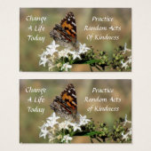 Dame Random Acts of Kindness Kaart (Voorkant /achterkant)