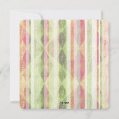 Dame rétro Carte de Noël arbre de Noël (Dos)