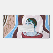 Dame serpent de Medusa - demi-dame demi-serpent (Clavier et souris)