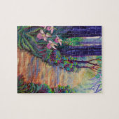 Dame Slippers op het pad Legpuzzel (Horizontaal)