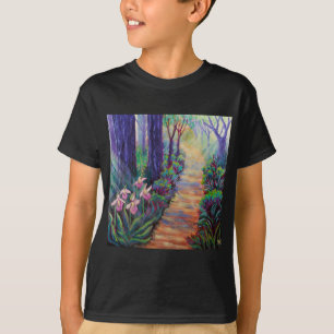 Dame Slippers op het pad T-shirt