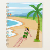 dame sur la plage (Devant)