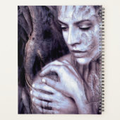 Dame surréaliste et arbre (Dos)
