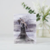 Dame van Avalon Briefkaart (Staand voorkant)