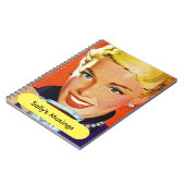 Dame van de Koffie van de Dag van het Notitieboek (Linkerzijde)