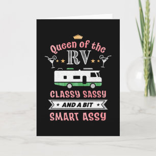 Dame van de RV - Funny Gift for Women Camper Wife Kaart