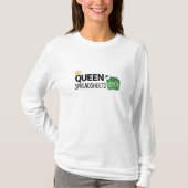 Dame van de spreadsheets t-shirt (Voorkant)