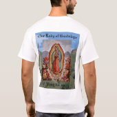 Dame van Guadalupe Sonoran T-shirt (Achterkant)