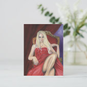 Dame van het Briefkaart van de Sunken City (Staand voorkant)