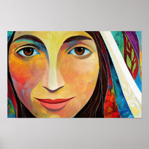 Dame van het Heilige Huis Poster