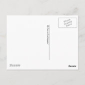 Dame van het meer briefkaart (Achterkant)