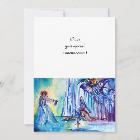 DAME VAN HET MEER, EXCALIBUR, Magie en Mysterie Kaart (Achterkant)